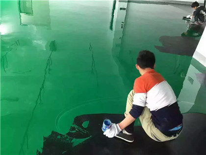 五家渠下面给你一份环氧地坪漆施工的完整流程